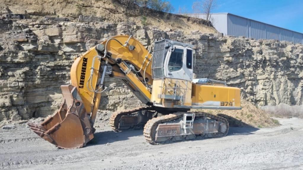 Liebherr R 974 C Pásové rýpadlá