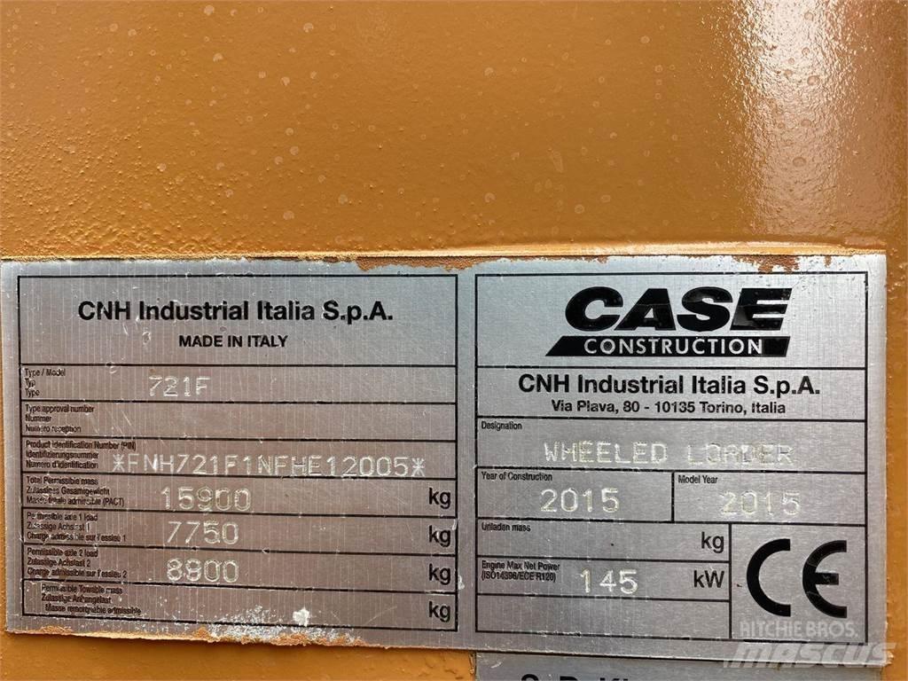 CASE 721F Kolesové nakladače