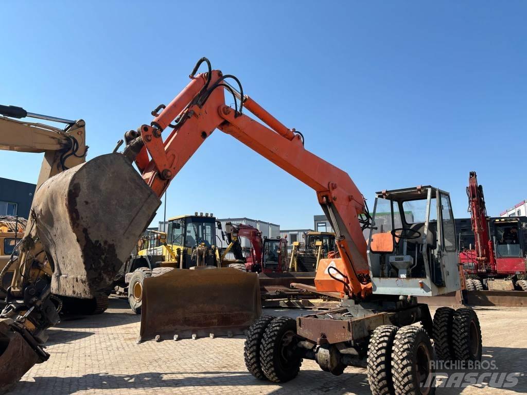 Atlas 120.2E Kolesové rýpadlá