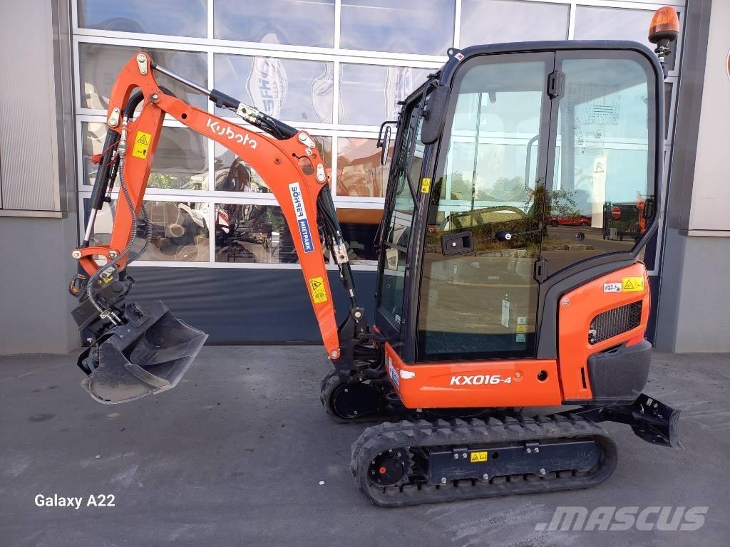 Kubota KX016-4 | MS01 Mini rýpadlá < 7t
