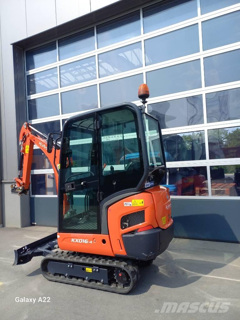 Kubota KX016-4 | MS01 Mini rýpadlá < 7t