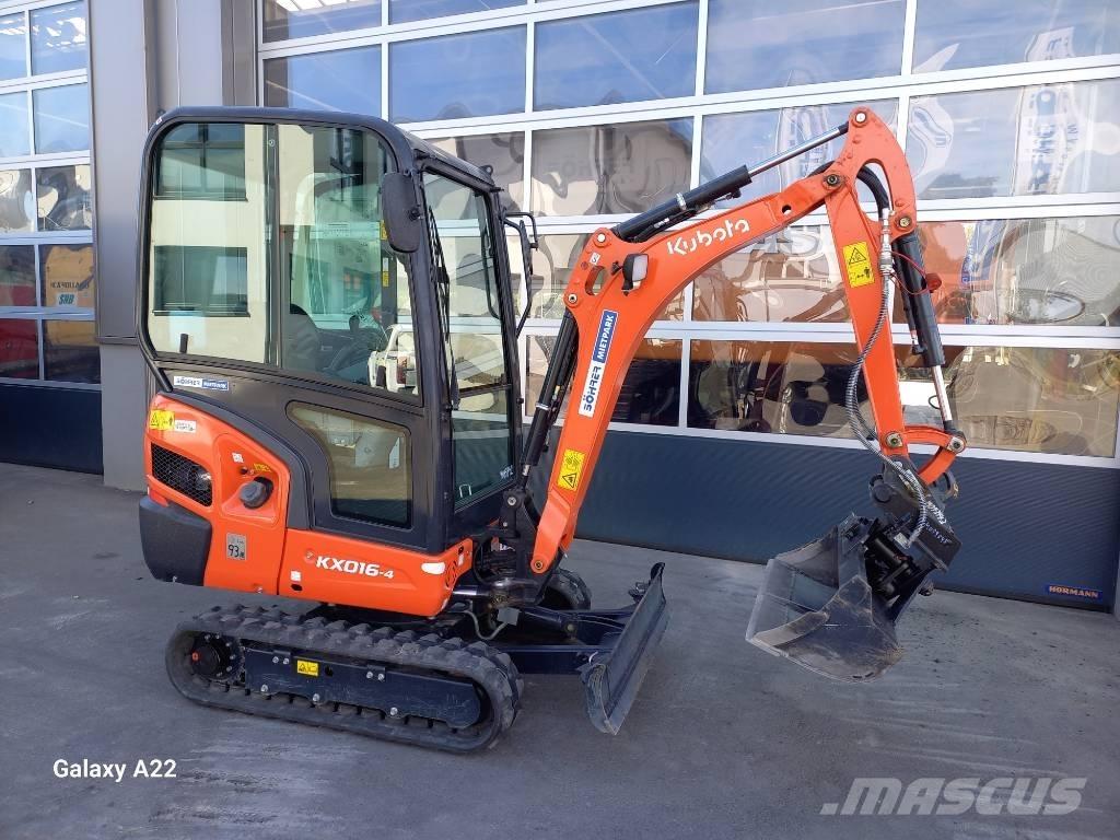 Kubota KX016-4 | MS01 Mini rýpadlá < 7t