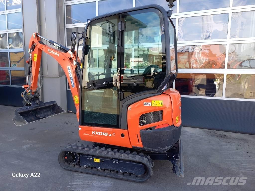 Kubota KX016-4 | MS01 Mini rýpadlá < 7t