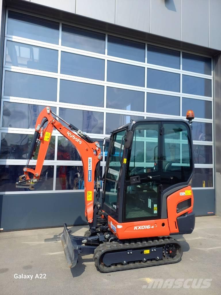 Kubota KX016-4 | MS01 Mini rýpadlá < 7t