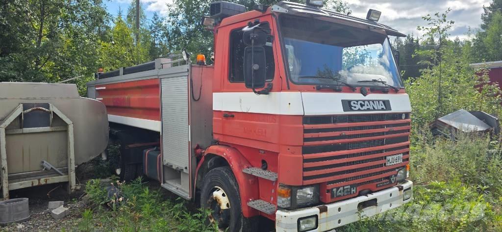 Scania 142 H Hasičské vozy