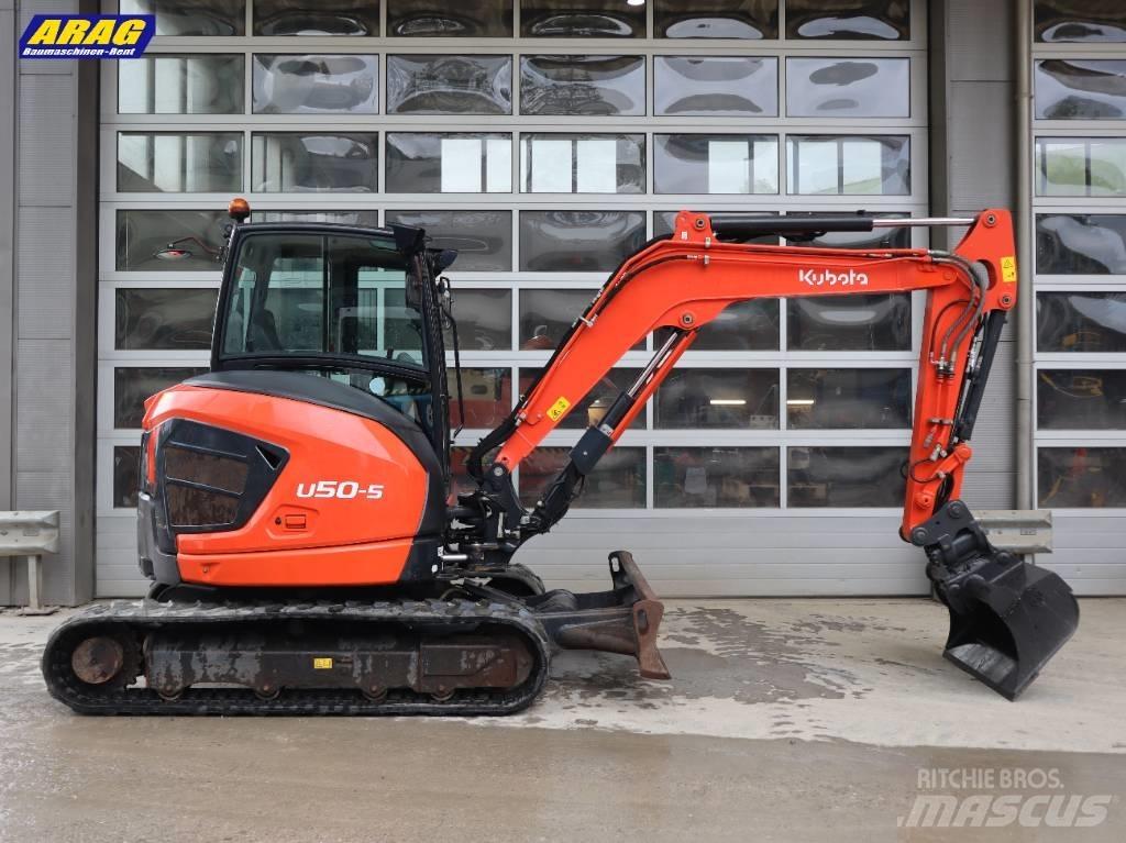 Kubota U 50-5 Mini rýpadlá < 7t