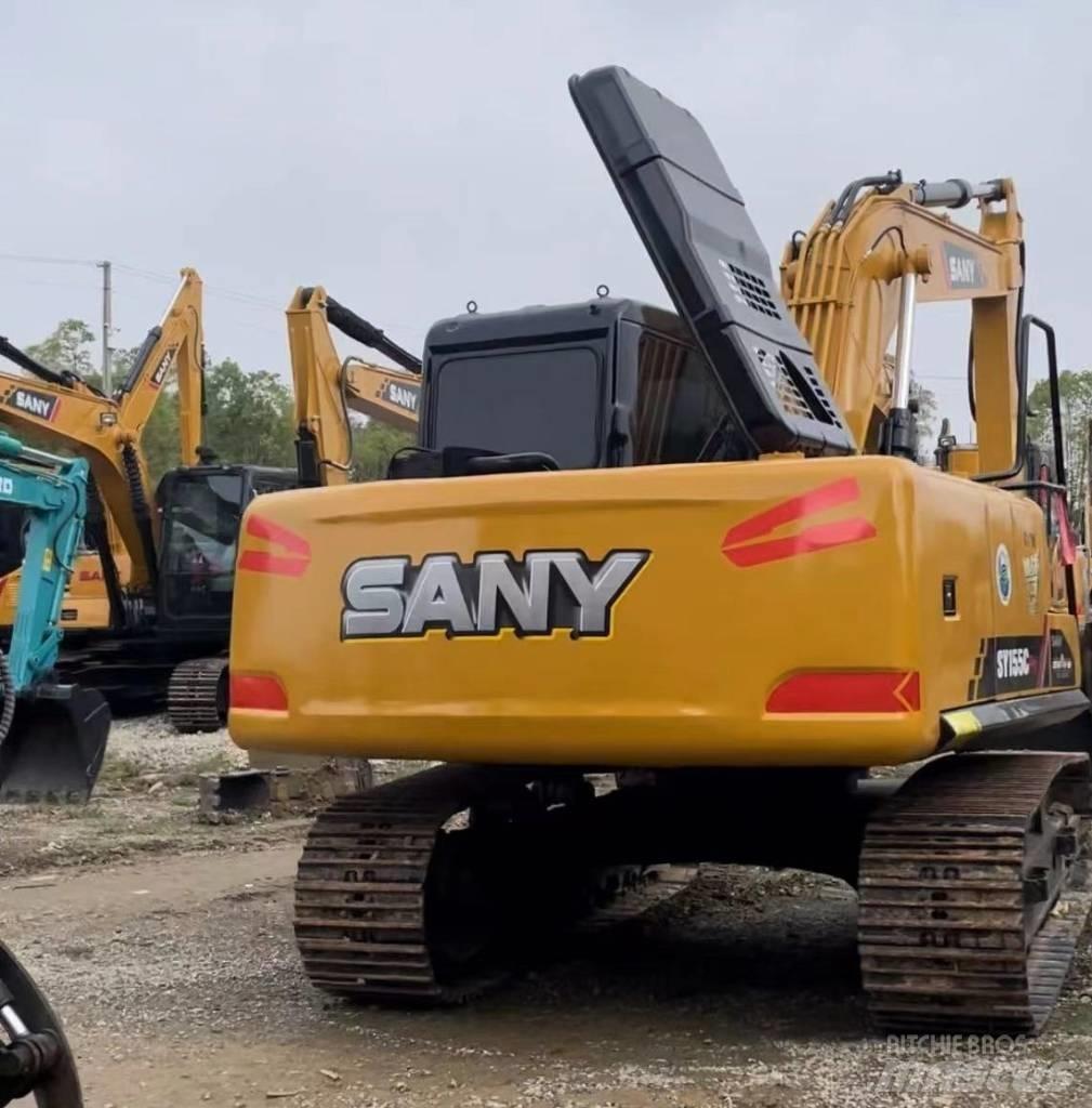 Sany SY 155 C Pásové rýpadlá