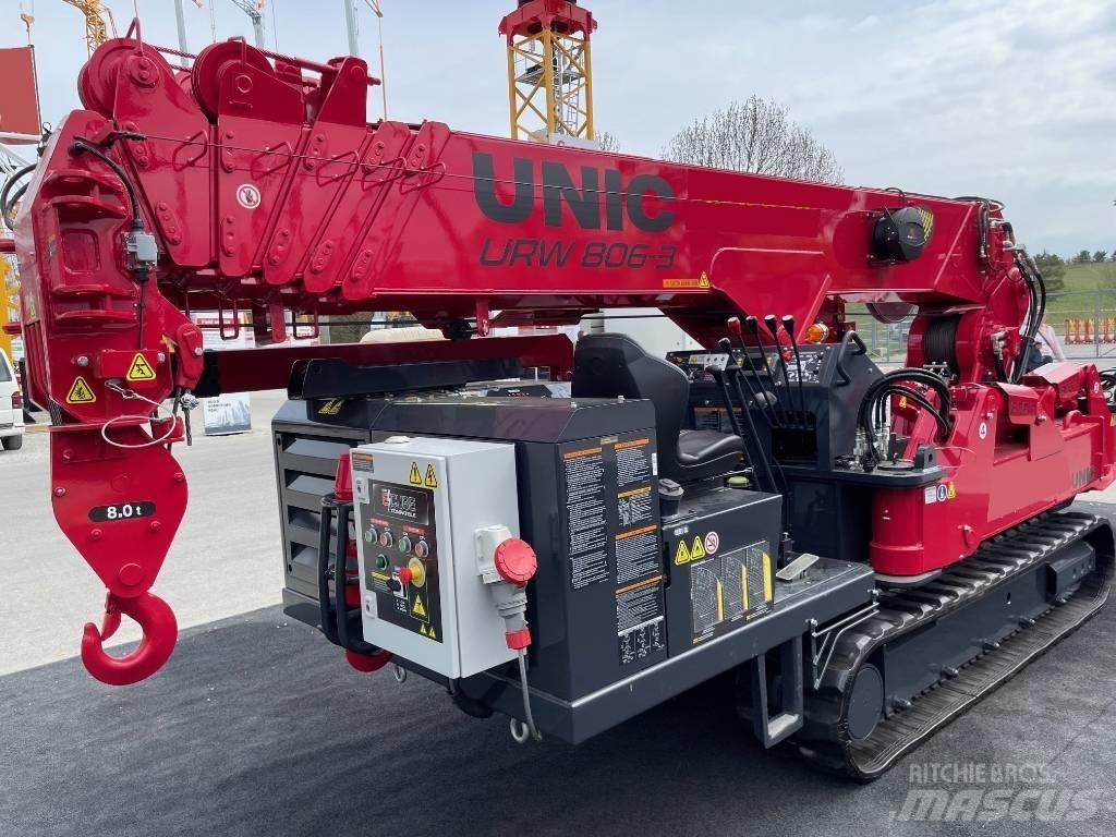 Unic URW-806-3 Pásové žeriavy