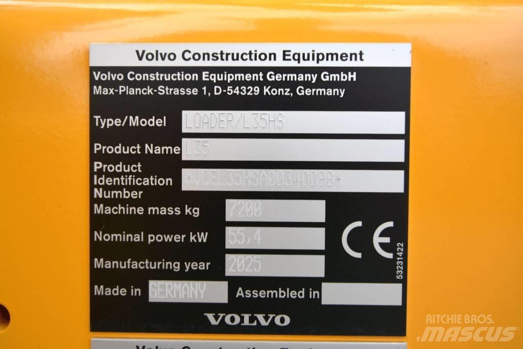 Volvo L 35 HS Kolesové nakladače