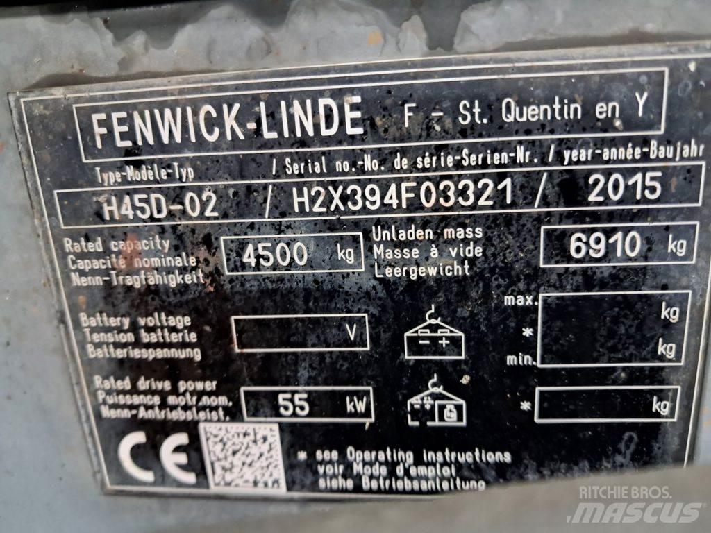 Linde H45D-02 Dieselové vozíky