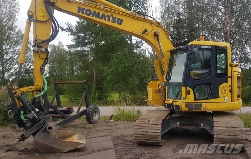 Komatsu PC 138 US Pásové rýpadlá