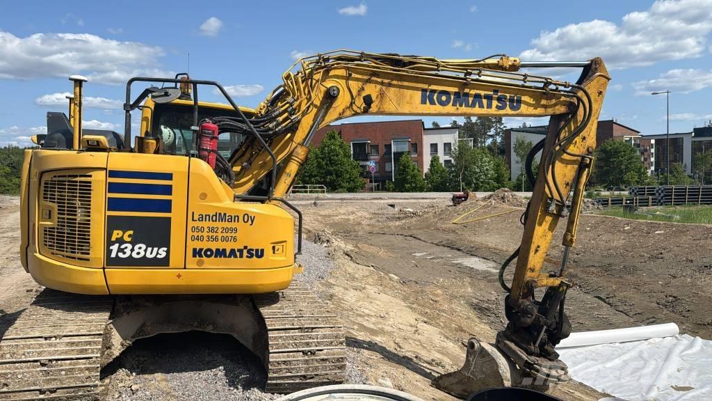 Komatsu PC 138 US Pásové rýpadlá