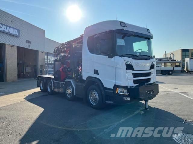 Scania R 560 Autožeriavy, hydraulické ruky