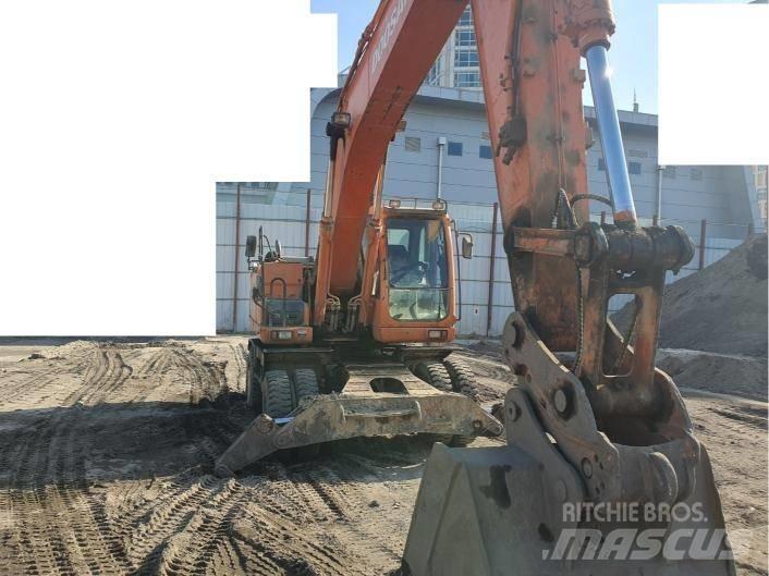 Doosan DX 210 W Kolesové rýpadlá