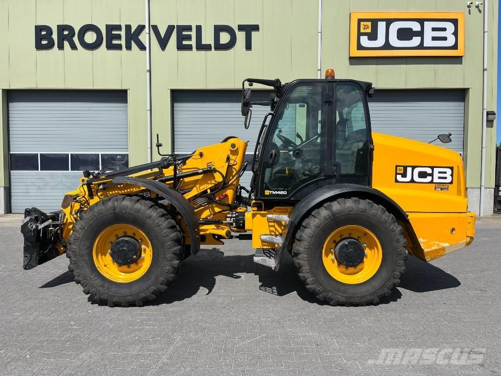 JCB TM 420 Teleskopické nakladače pre poľnohospodárstvo
