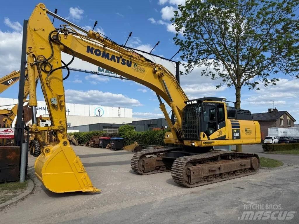 Komatsu PC490LC-10 Pásové rýpadlá