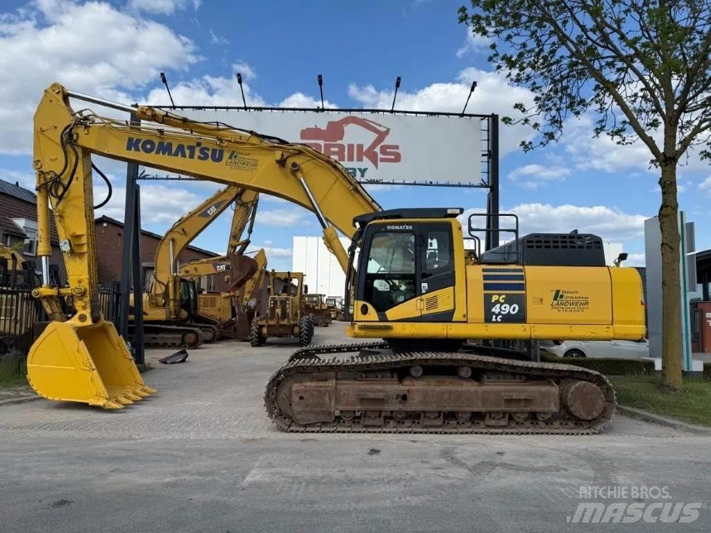 Komatsu PC490LC-10 Pásové rýpadlá