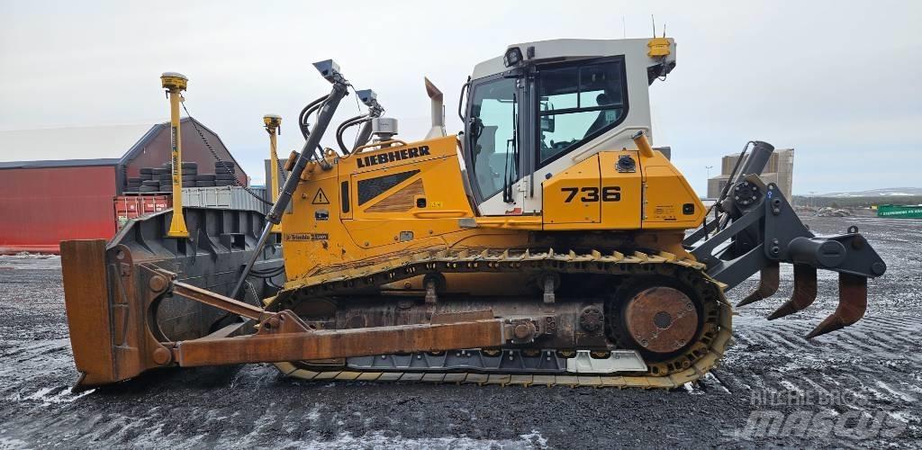 Liebherr 736 LGP Pásové dozéry