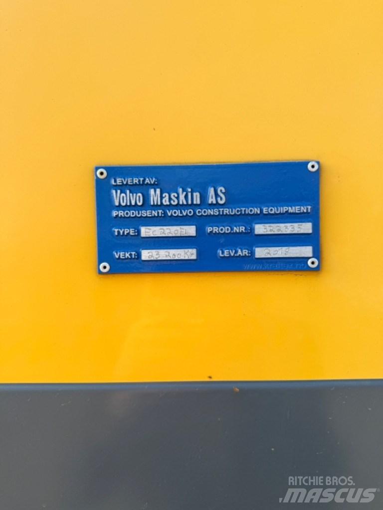 Volvo EC 220 EL Pásové rýpadlá