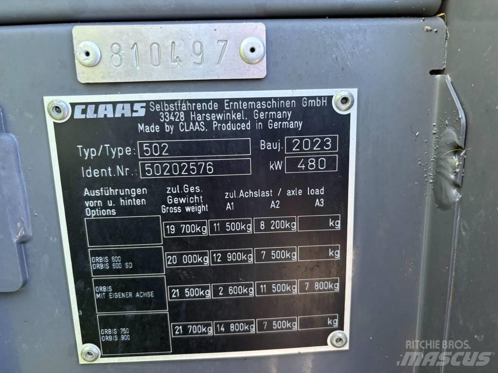 CLAAS Jaguar 960 4WD Samochodné kosačky