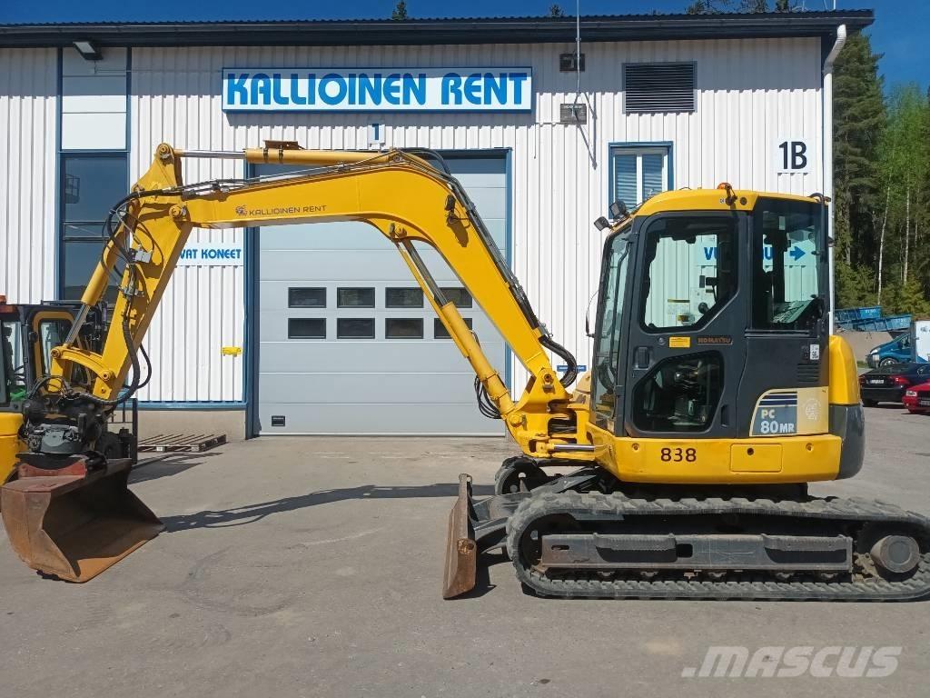 Komatsu PC 80 MR-3 Midi rýpadlá 7 t - 12 t