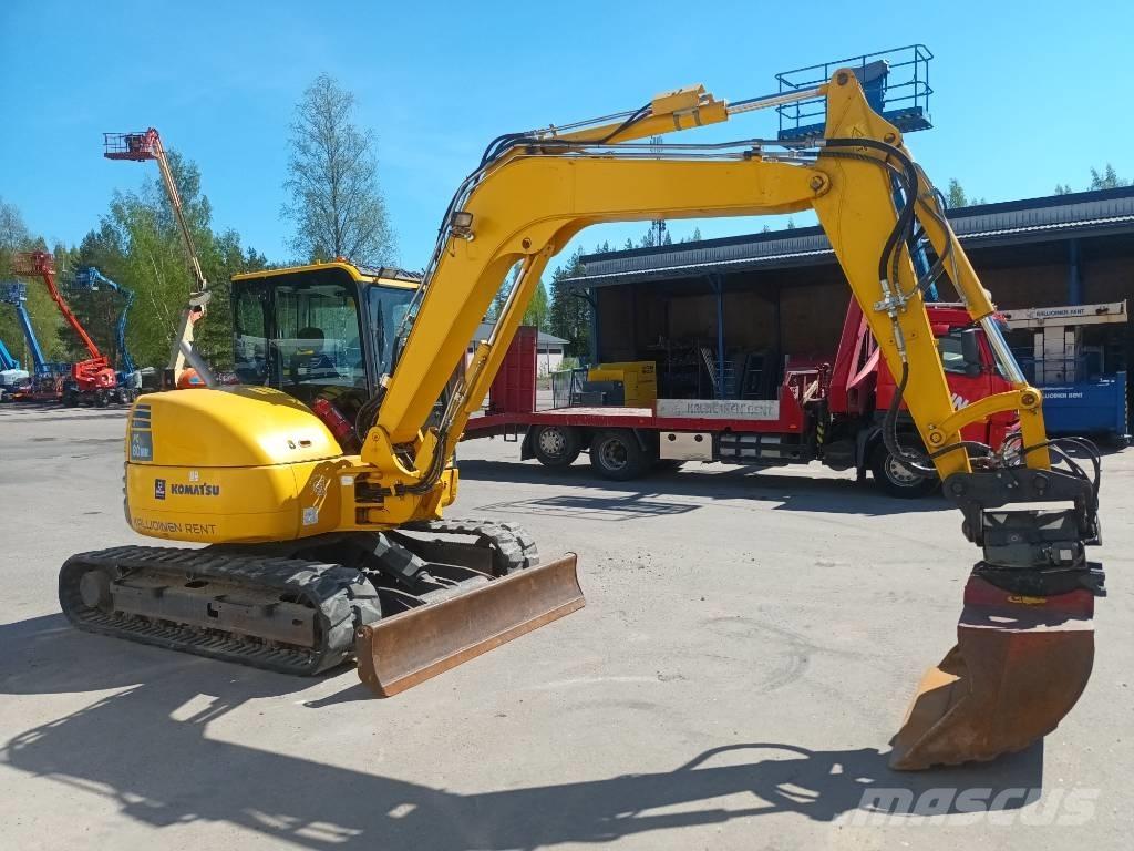 Komatsu PC 80 MR-3 Midi rýpadlá 7 t - 12 t