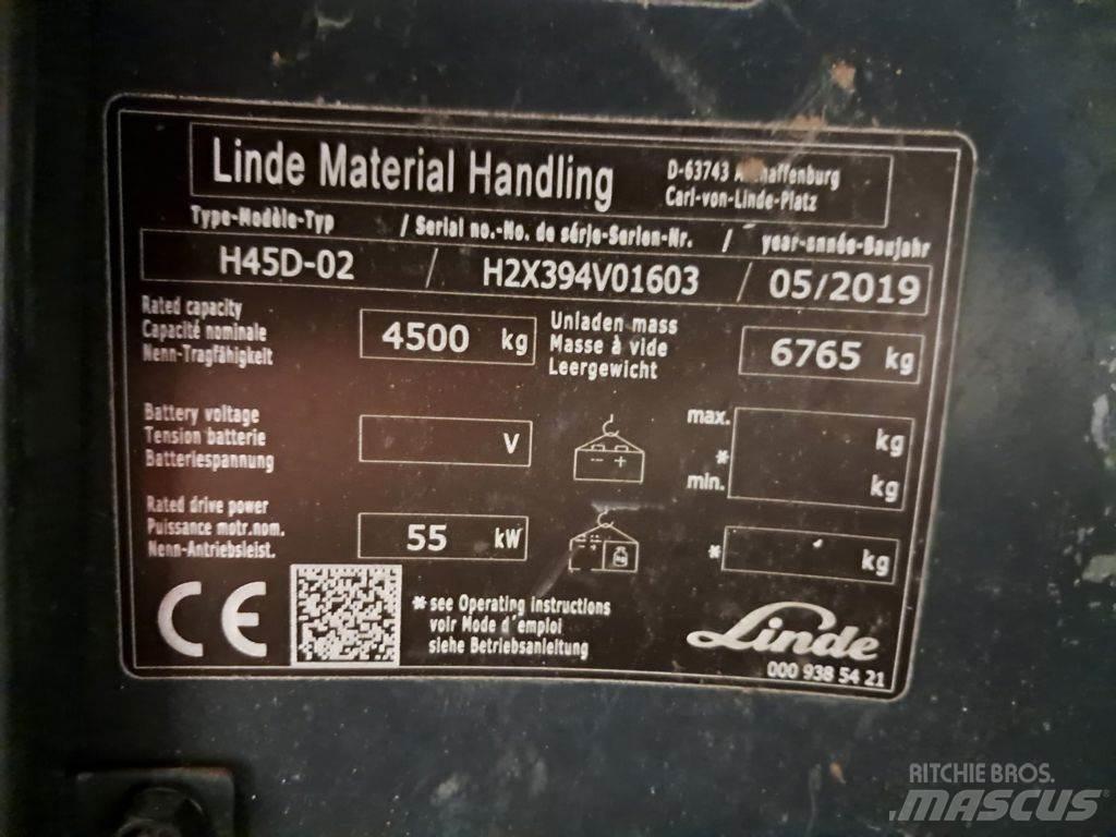Linde H45D-02 Dieselové vozíky