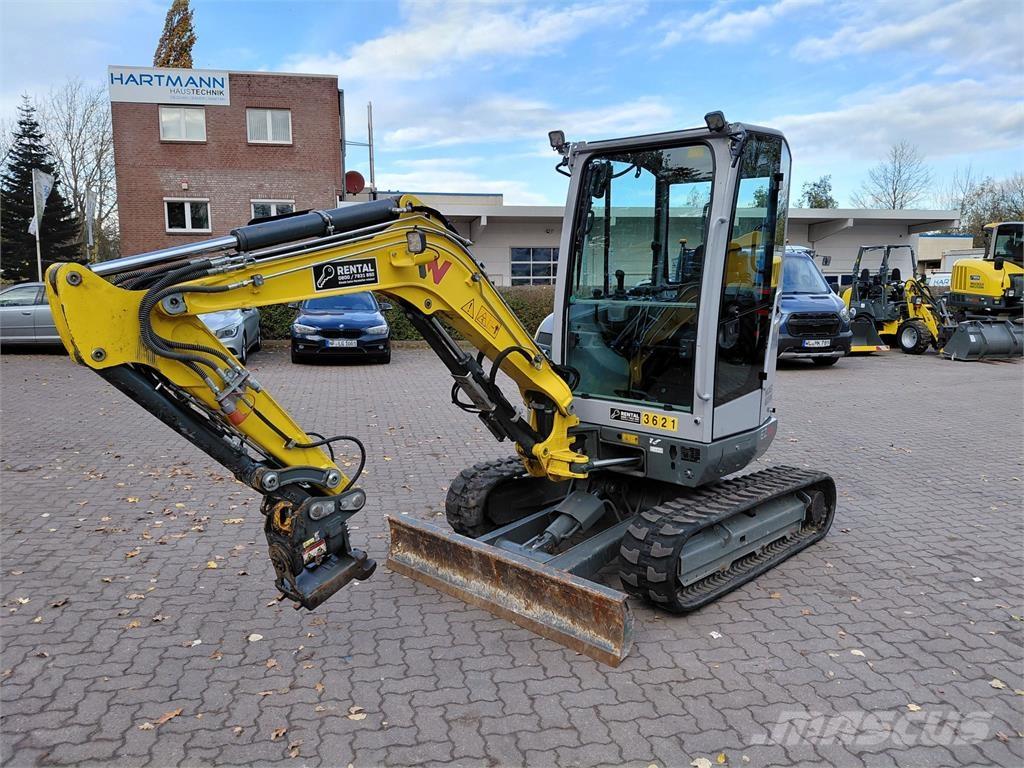 Wacker Neuson EZ26 Pásové rýpadlá