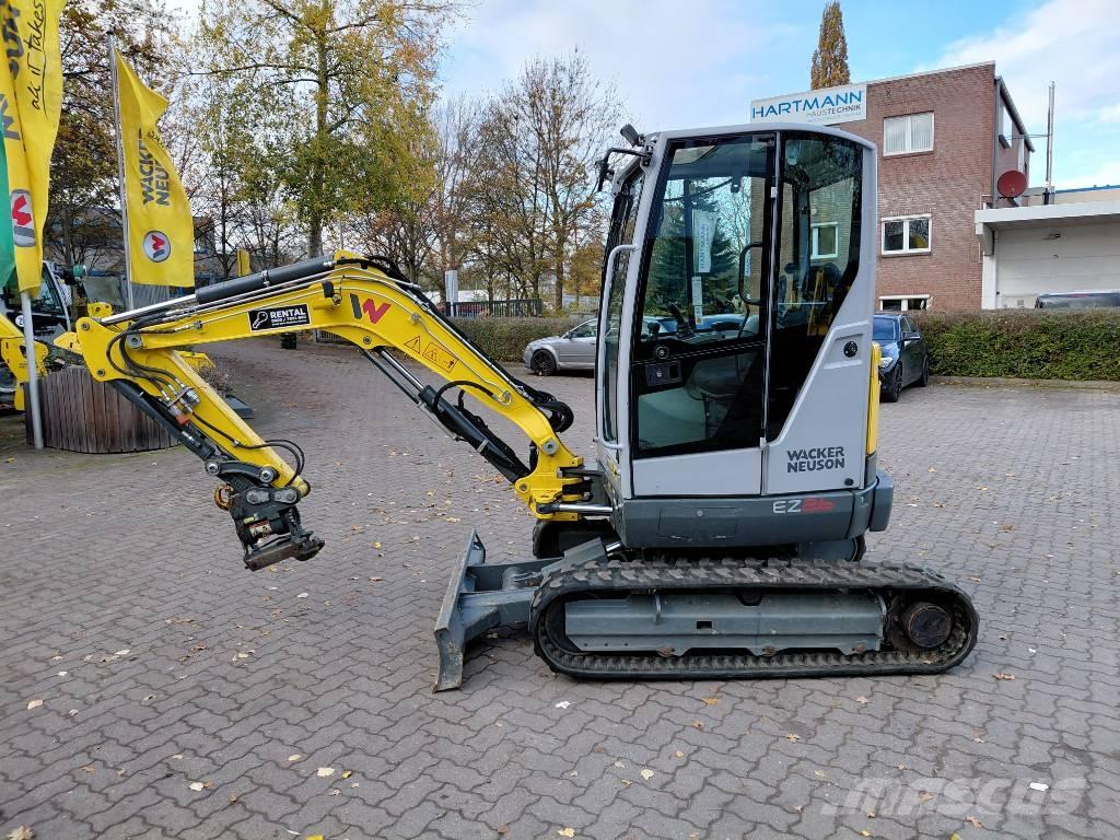 Wacker Neuson EZ26 Pásové rýpadlá