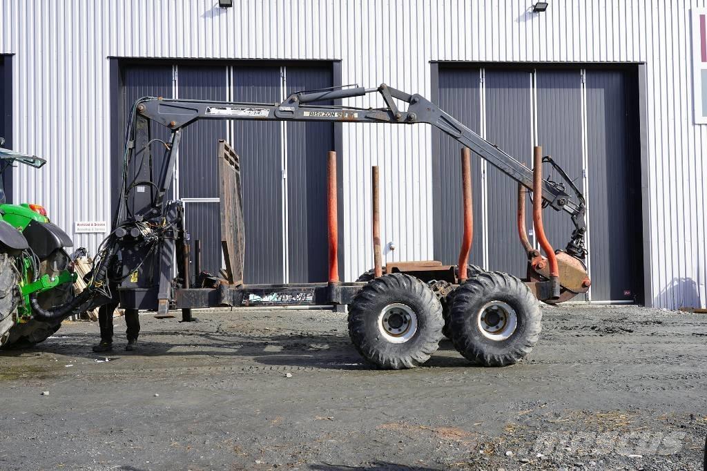 Nokka Skogsvagn Lesnícke prívesy