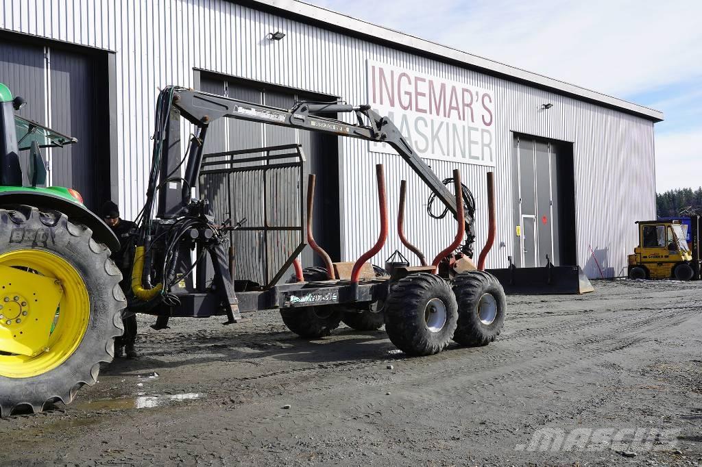 Nokka Skogsvagn Lesnícke prívesy