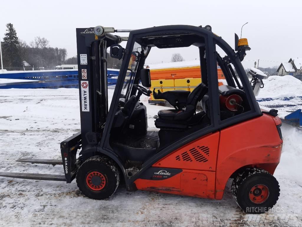 Linde H 25 T LPG vozíky