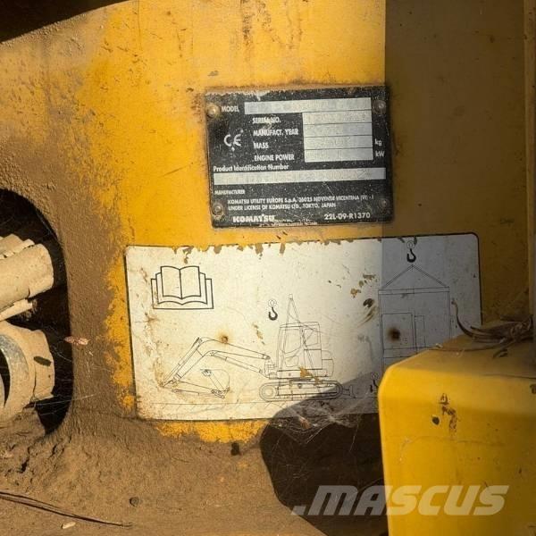 Komatsu PC88MR Midi rýpadlá 7 t - 12 t