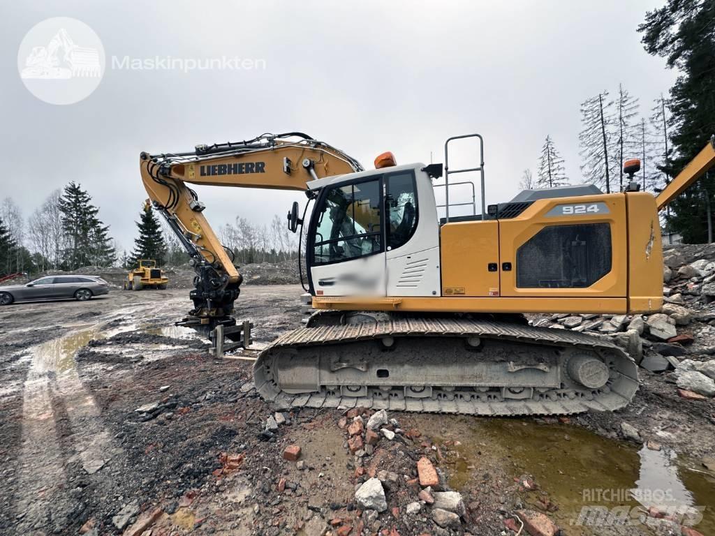 Liebherr R 924 LC Pásové rýpadlá