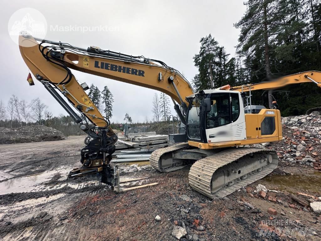 Liebherr R 924 LC Pásové rýpadlá