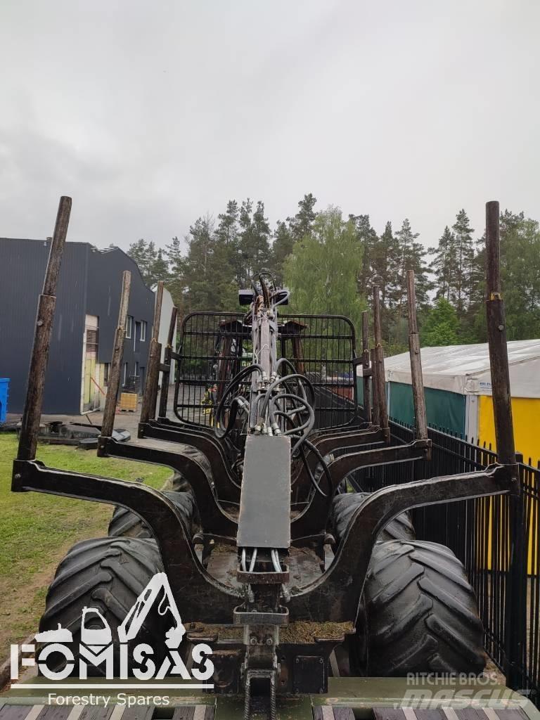 Timberjack 810B Podvozky a zavesenie kolies