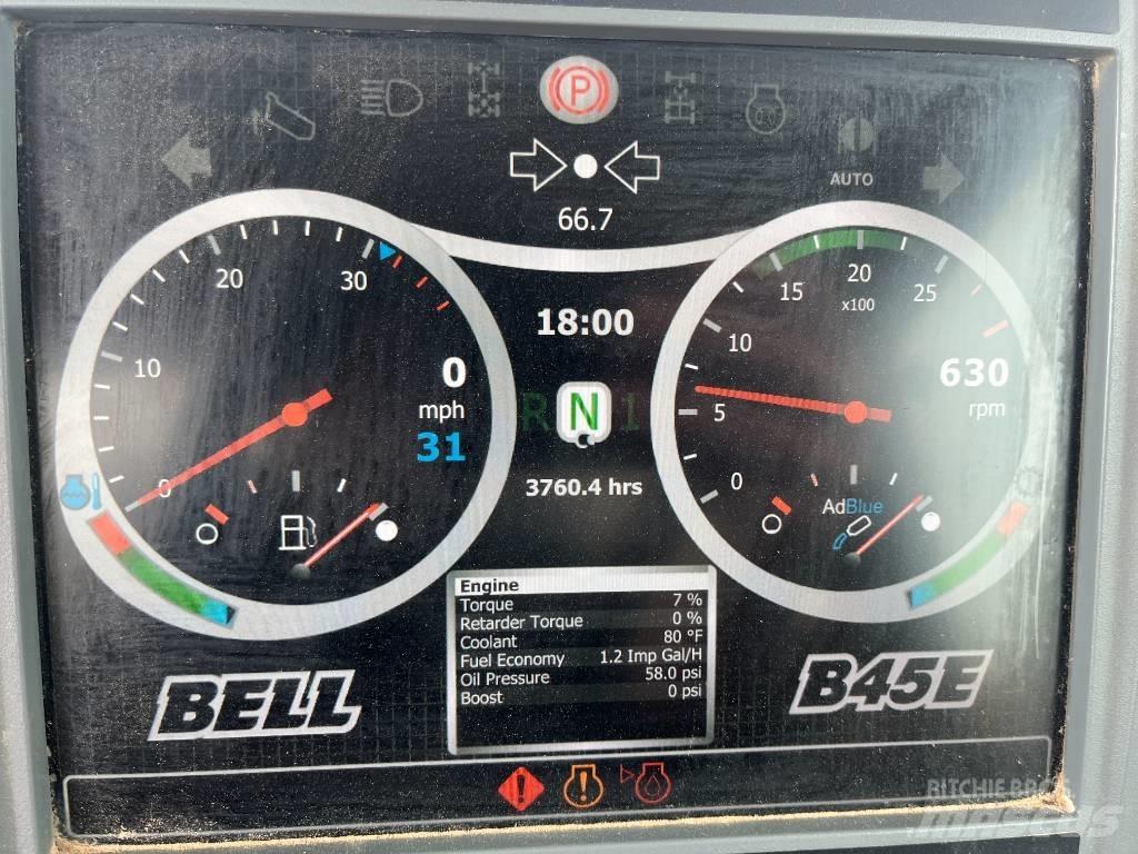 Bell B45E Kĺbové nákladné autá
