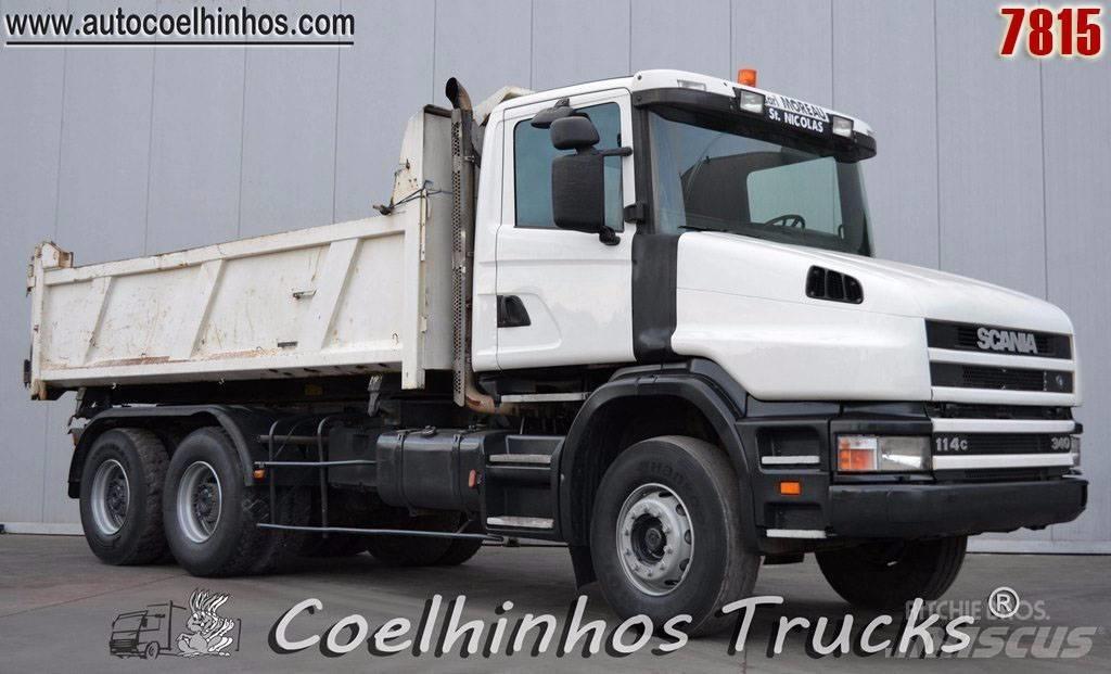 Scania T114 C 340 Sklápače