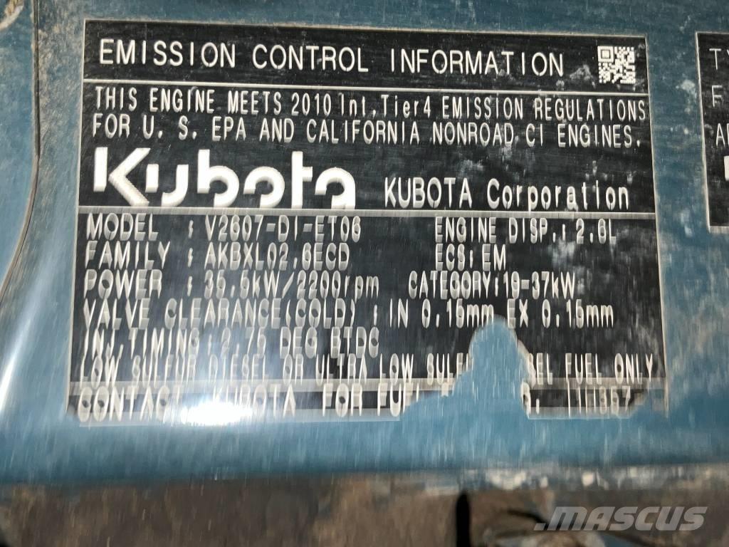 Kubota U 55-4 Mini rýpadlá < 7t
