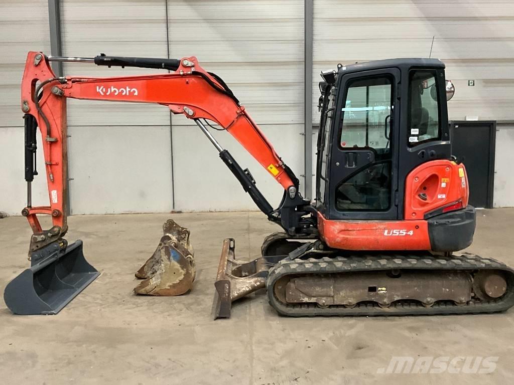 Kubota U 55-4 Mini rýpadlá < 7t