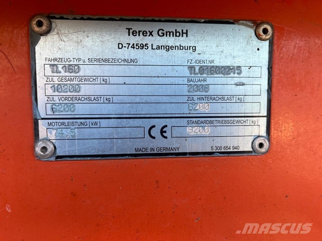 Terex TL 160 Kolesové nakladače