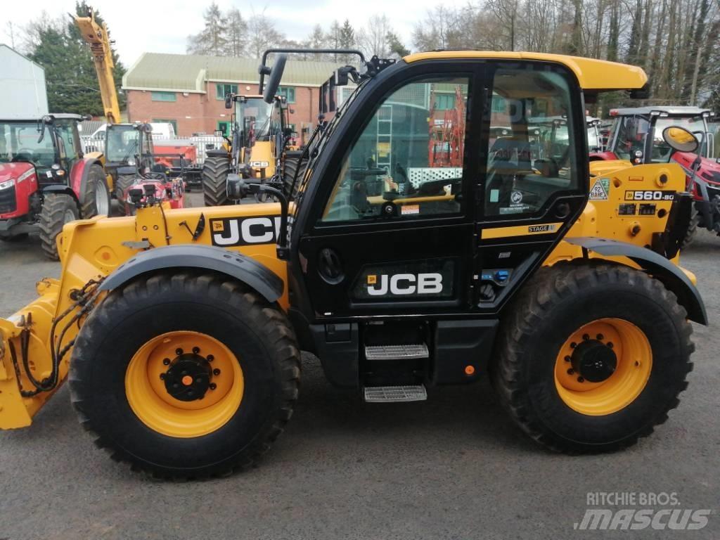 JCB 560-80 Teleskopické manipulátory