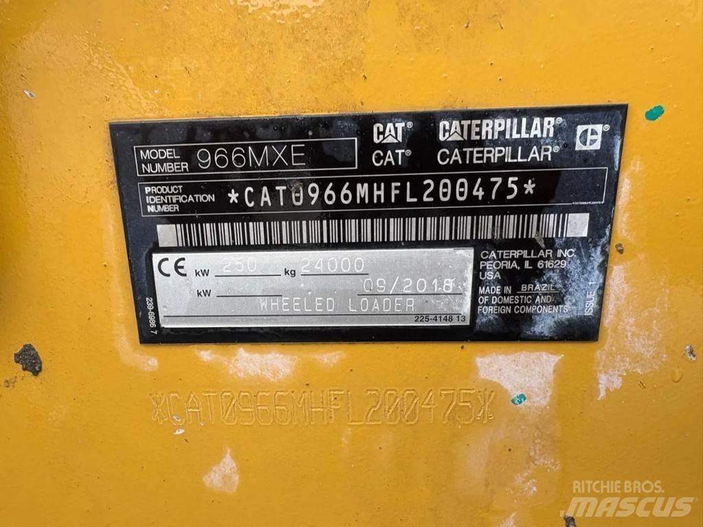 CAT 966MXE Kolesové nakladače