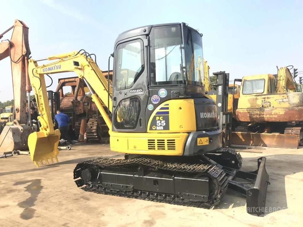 Komatsu PC 55 Pásové rýpadlá