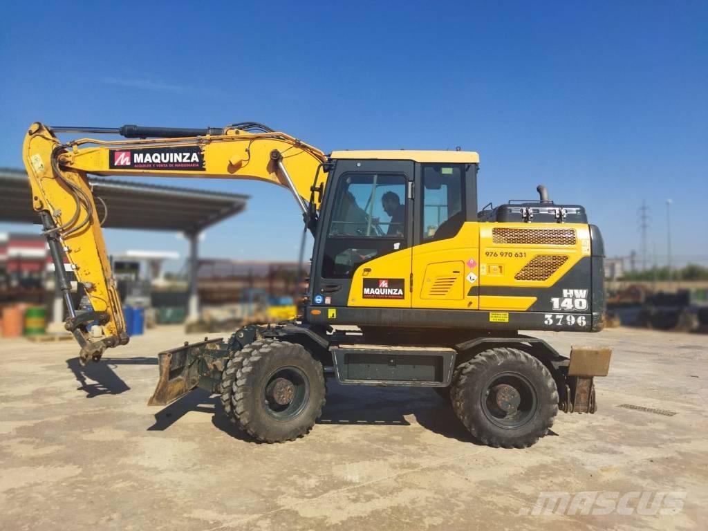 Hyundai HW 140 A Kolesové rýpadlá