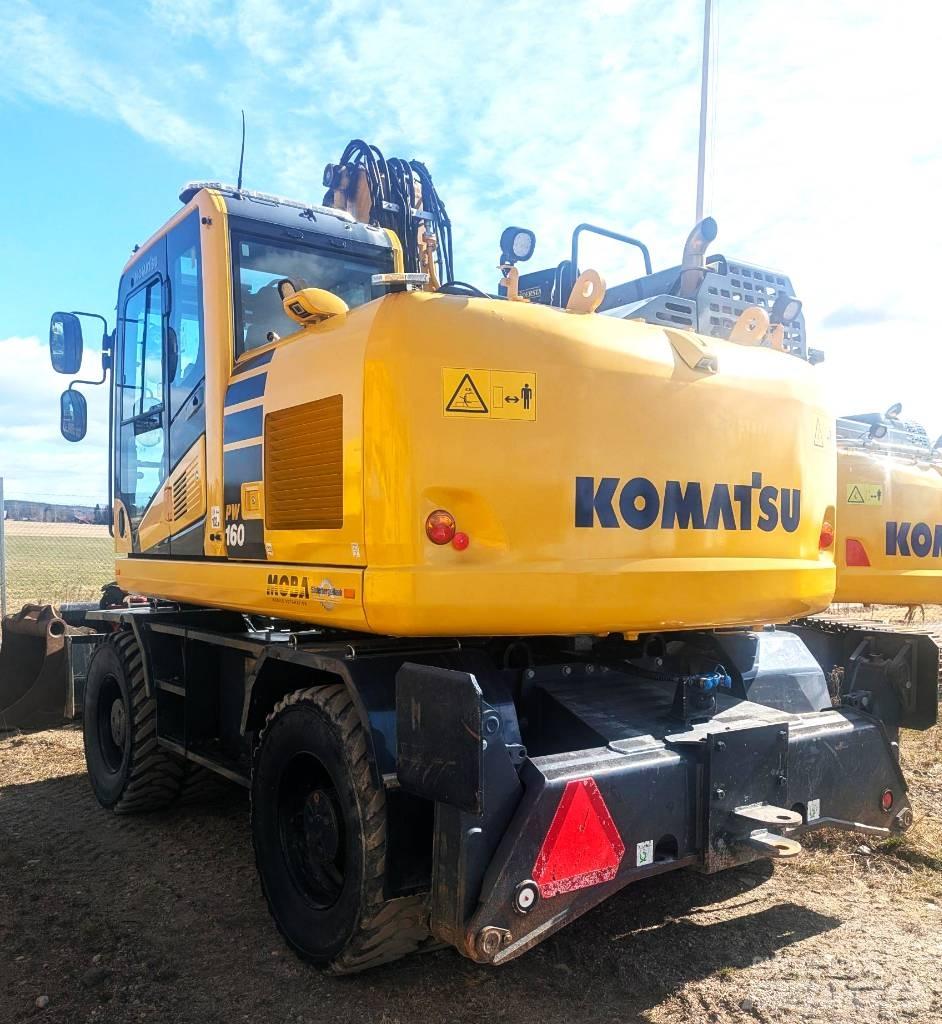 Komatsu PW160-11 Kolesové rýpadlá