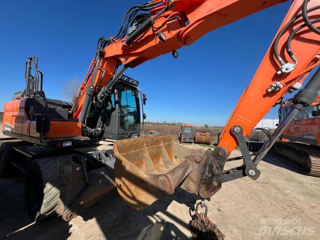 Doosan DX140W-5 Kolesové rýpadlá