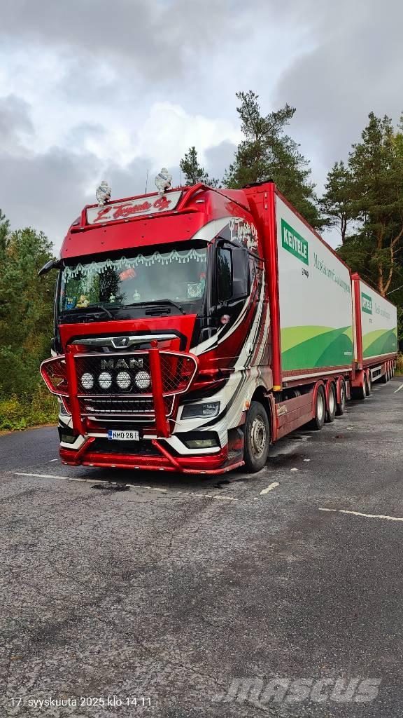 MAN TGX 15.2 Vozne na drevnú štiepku