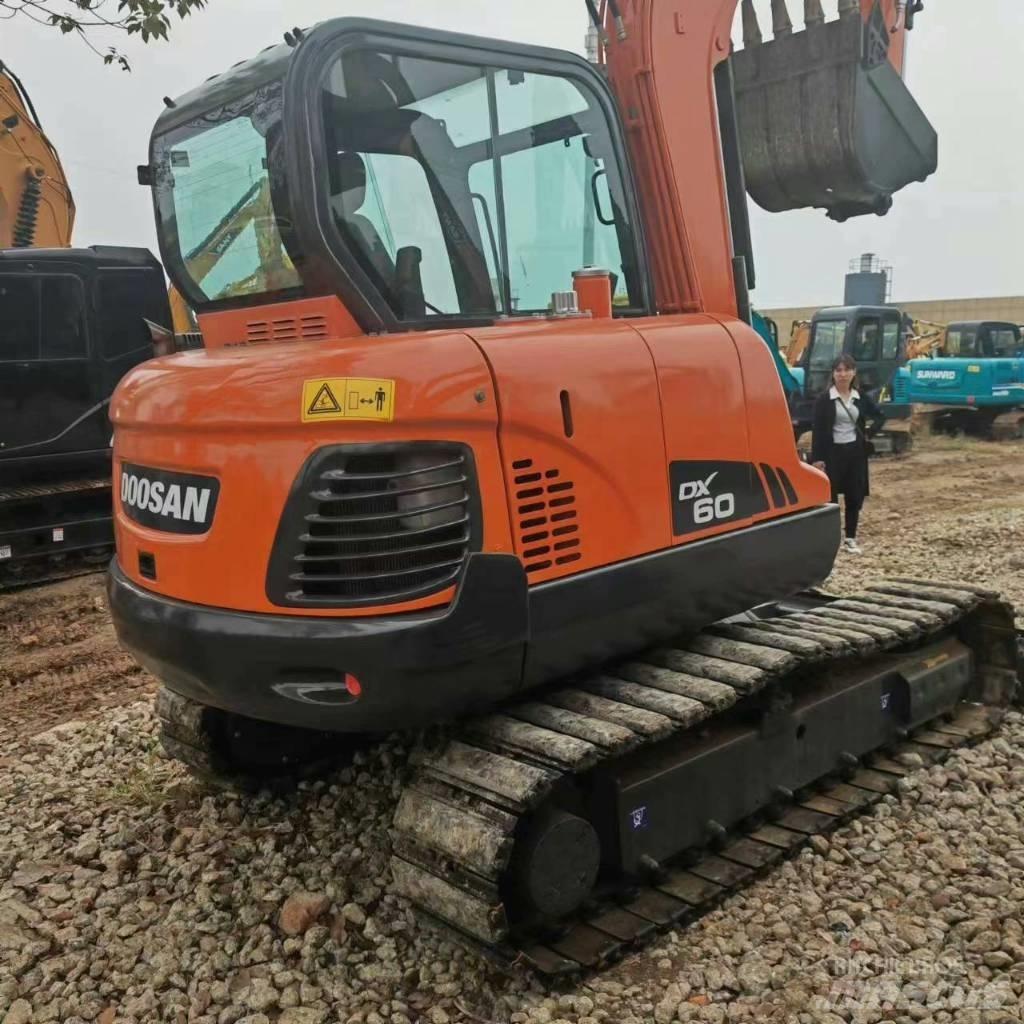 Doosan DX60 Mini rýpadlá < 7t