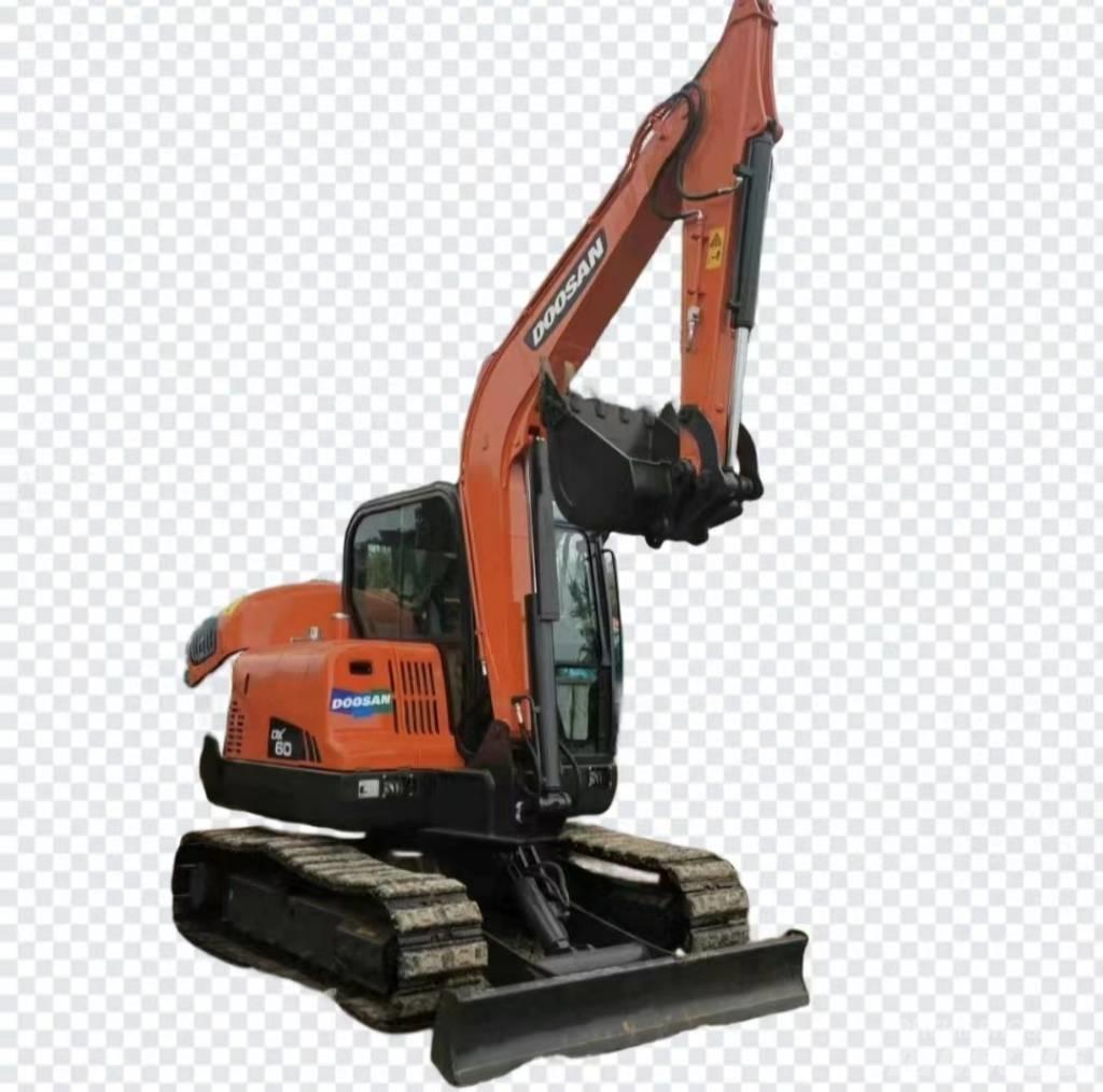 Doosan DX60 Mini rýpadlá < 7t